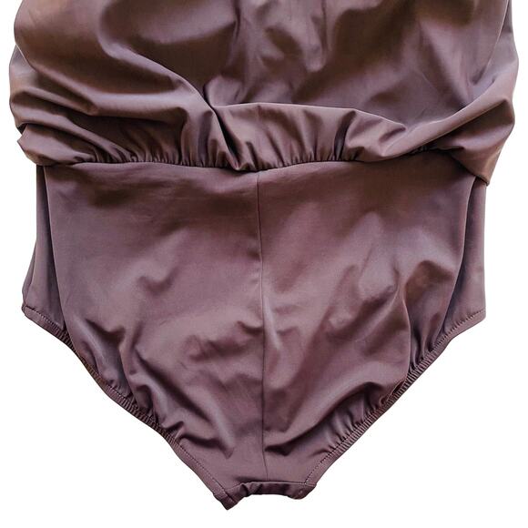 NWT Maxine of Hollywood Swim Bathing Suit Figure Flattering Full Coverage 18W - Picture 9 of 10